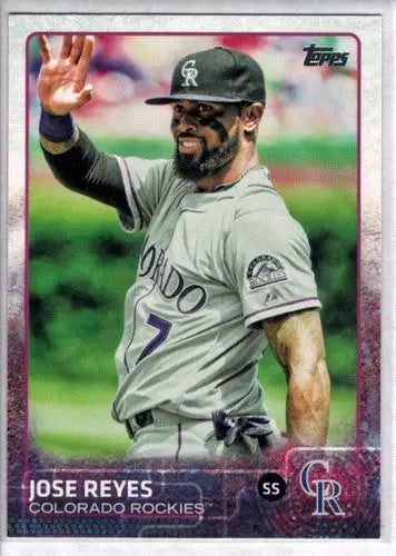 2015 Topps Update #US352 Jose Reyes NM-MT Rockies ID:4450 - Baseball Card Single