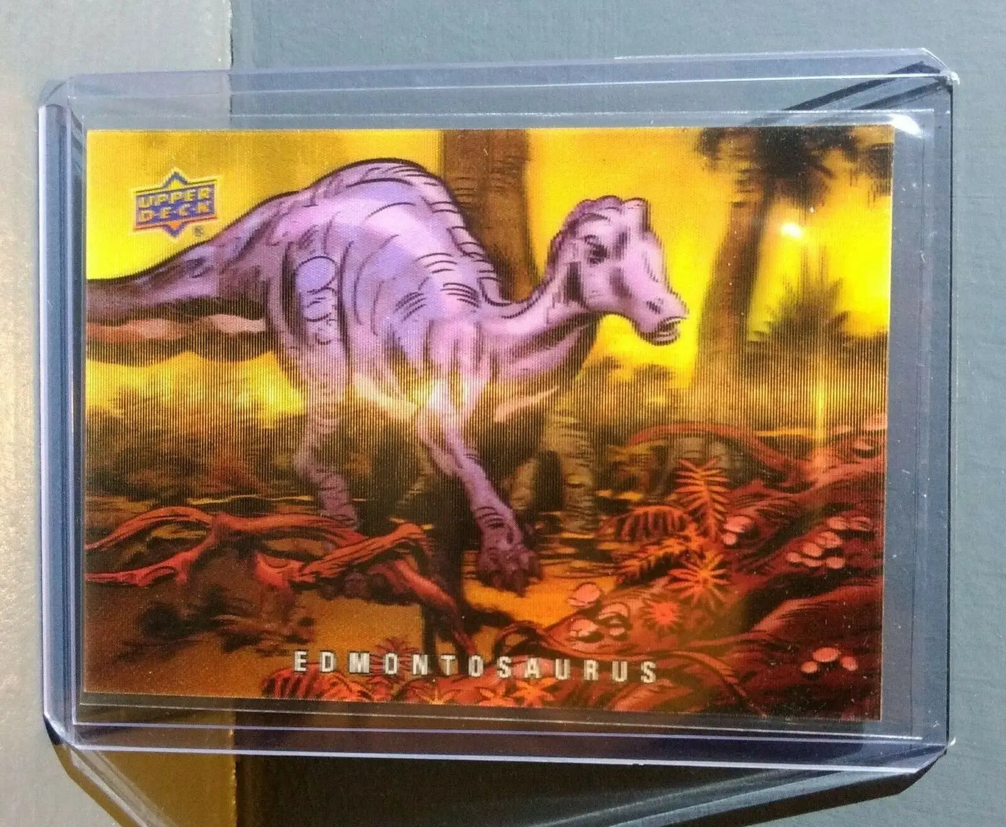 2015 Upper Deck Dinosaurs 3-D Lenticular Edmontosaurus #9 Trading Card - Other