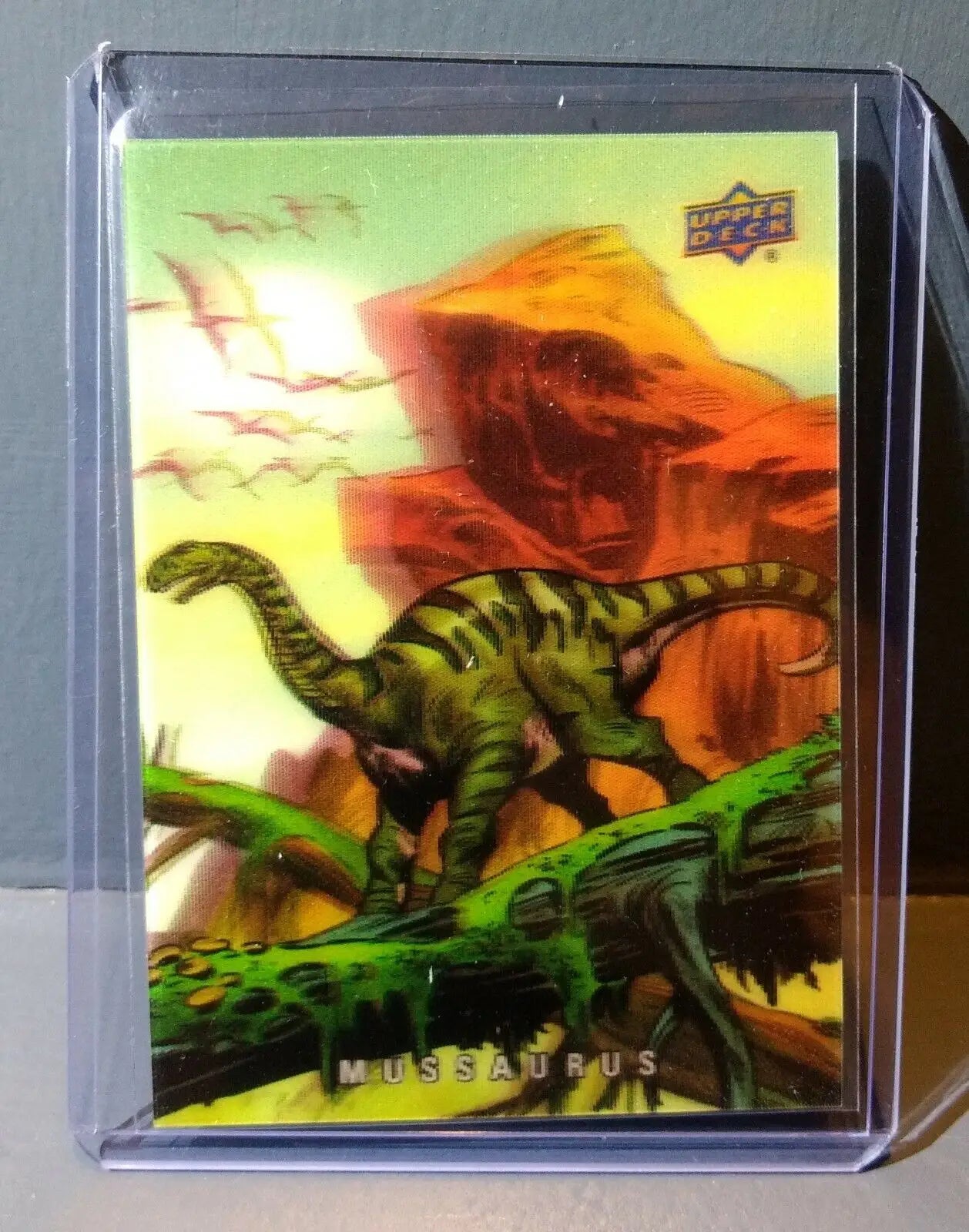 2015 Upper Deck Dinosaurs 3-D Lenticular Mussaurus #15 Trading Card - Other