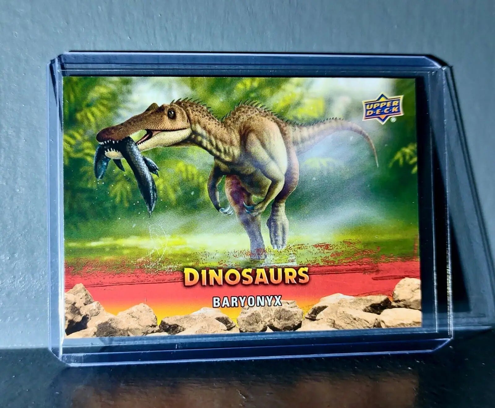 2015 Upper Deck Dinosaurs Baryonyx Extinction Red Parallel #45 Card - Non-Sports Card Single