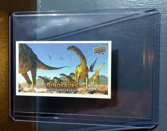 2015 Upper Deck Dinosaurs Canvas Mini Argentinosaurus #2 Trading Card - Non-Sports Card Single