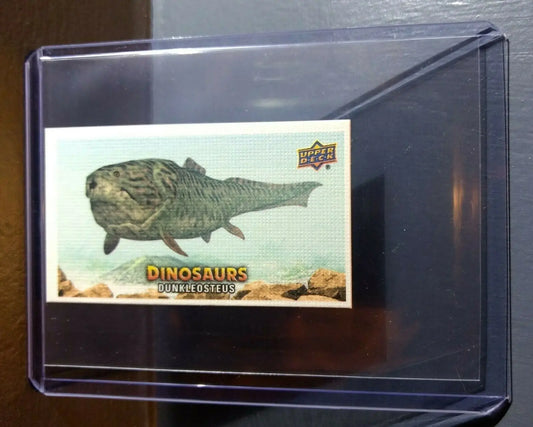 2015 Upper Deck Dinosaurs Canvas Mini Dunkleosteus #113 Trading Card - Non-Sports Card Single