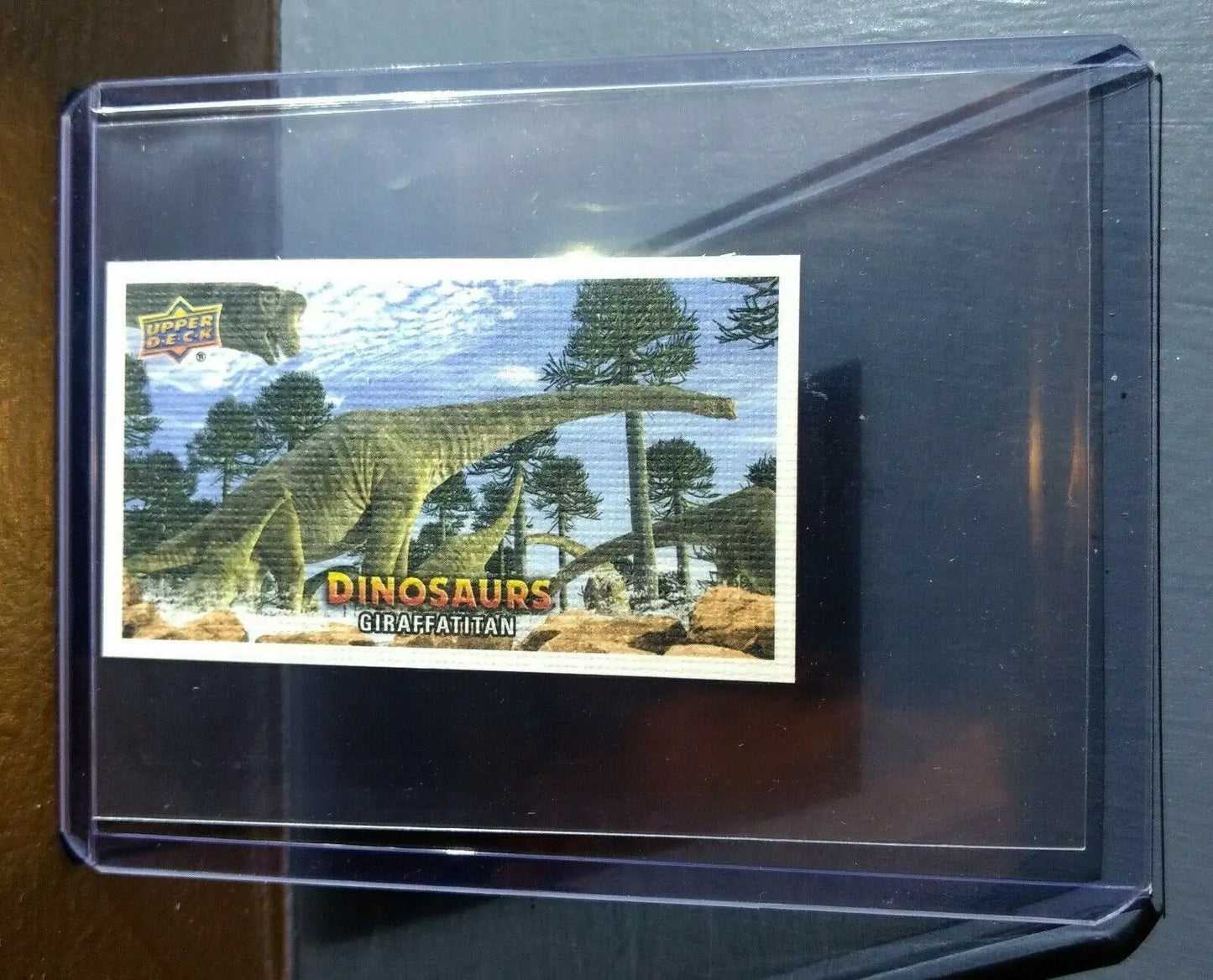 2015 Upper Deck Dinosaurs Canvas Mini Giraffatitan #27 Trading Card - Non-Sports Card Single