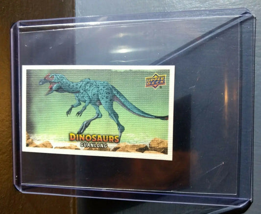 2015 Upper Deck Dinosaurs Canvas Mini Guanlong #67 Trading Card - Non-Sports Card Single