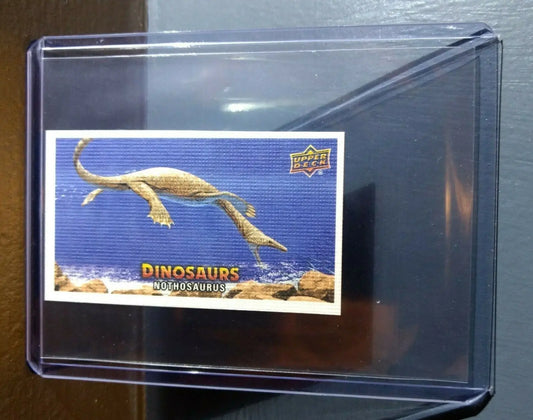 2015 Upper Deck Dinosaurs Canvas Mini Nothosaurus #101 Trading Card - Non-Sports Card Single