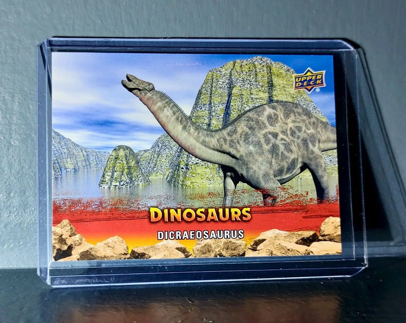2015 Upper Deck Dinosaurs Dicraeosaurus Extinction Red Parallel #93 Card - Non-Sports Card Single
