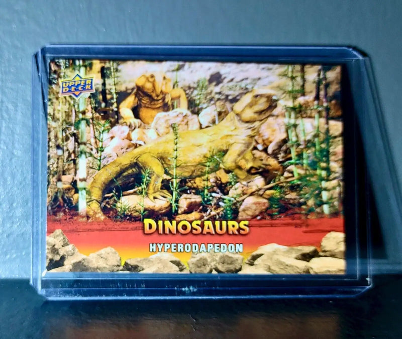 2015 Upper Deck Dinosaurs Hyperodapedon Extinction Red Parallel #72 Card - Non-Sports Card Single