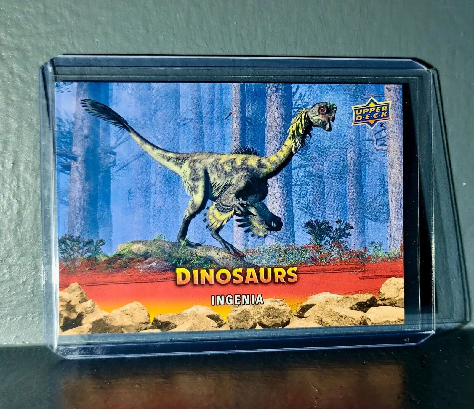 2015 Upper Deck Dinosaurs Ingenia Extinction Red Parallel #38 Card - Non-Sports Card Single