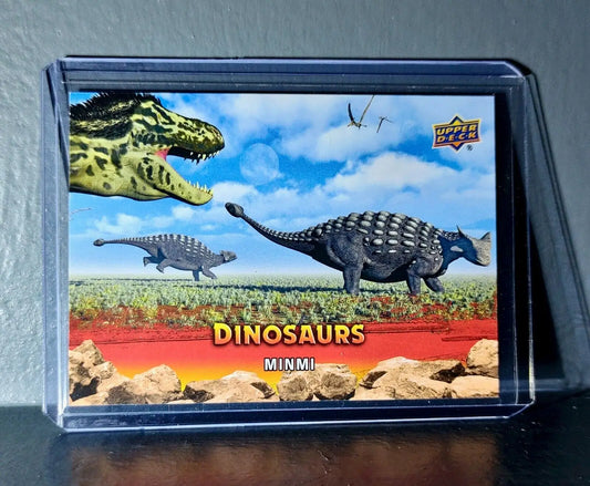 2015 Upper Deck Dinosaurs Minmi Extinction Red Parallel #85 Card - Non-Sports Card Single
