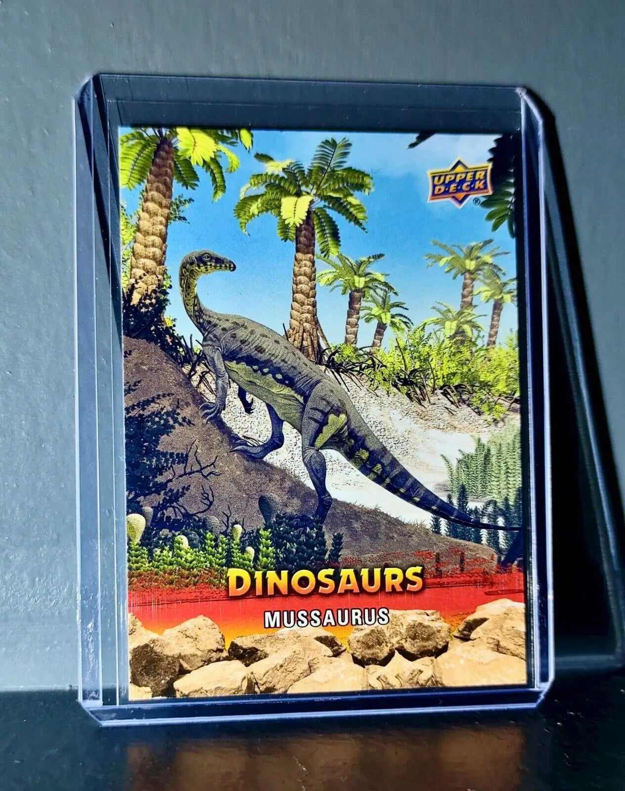2015 Upper Deck Dinosaurs Mussaurus Extinction Red Parallel #29 Card - Non-Sports Card Single
