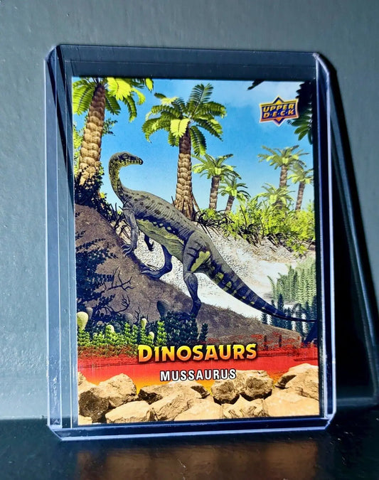 2015 Upper Deck Dinosaurs Mussaurus Extinction Red Parallel #29 Card