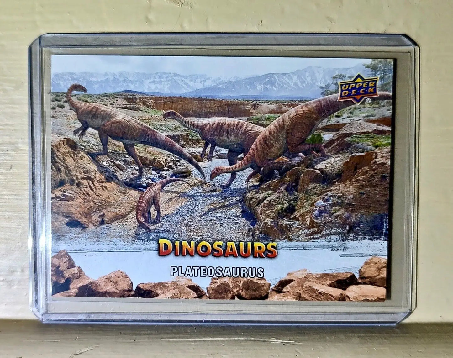 2015 Upper Deck Dinosaurs Plateosaurus #63 Card - Non-Sports Card Single