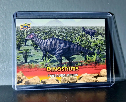 2015 Upper Deck Dinosaurs Prosaurolophus Extinction Red Parallel #28 Card - Non-Sports Card Single