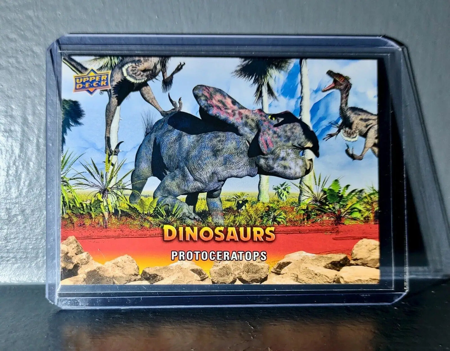 2015 Upper Deck Dinosaurs Protoceratops Extinction Red Parallel #69 Card - Other