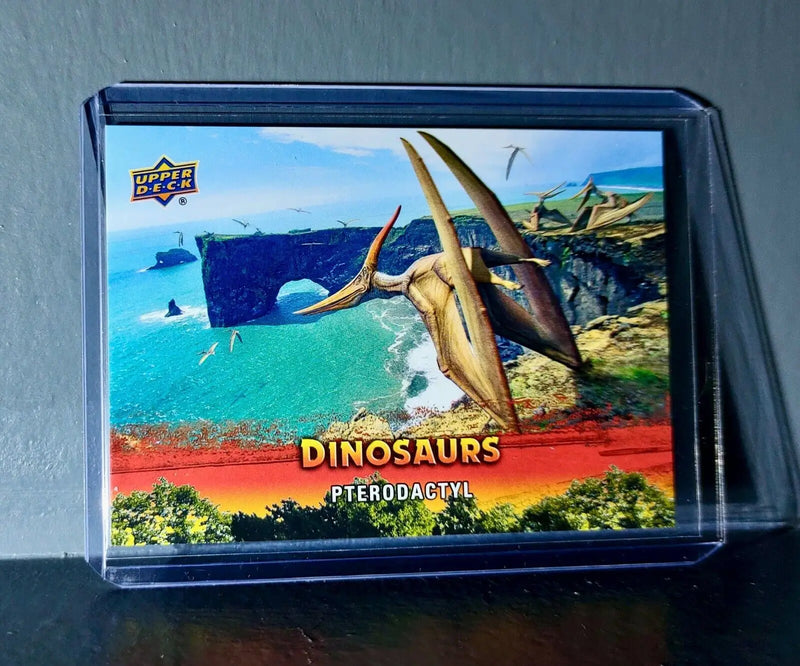 2015 Upper Deck Dinosaurs Pterodactyl Extinction Red Parallel #44 Card - Non-Sports Card Single