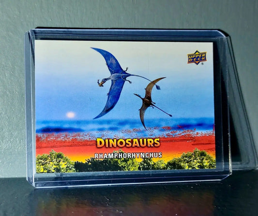 2015 Upper Deck Dinosaurs Rhamphorhynchus Extinction Red Parallel #91 Card - Non-Sports Card Single
