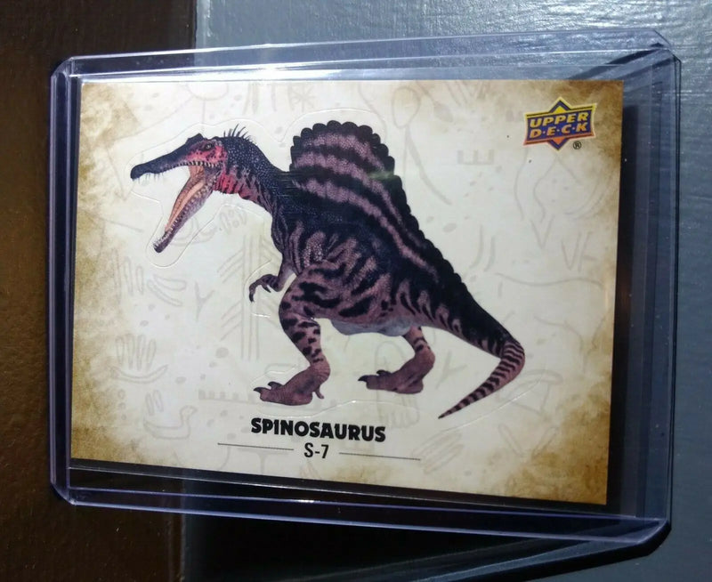 2015 Upper Deck Dinosaurs Spinosaurus #S-7 Trading Sticker Card - Other