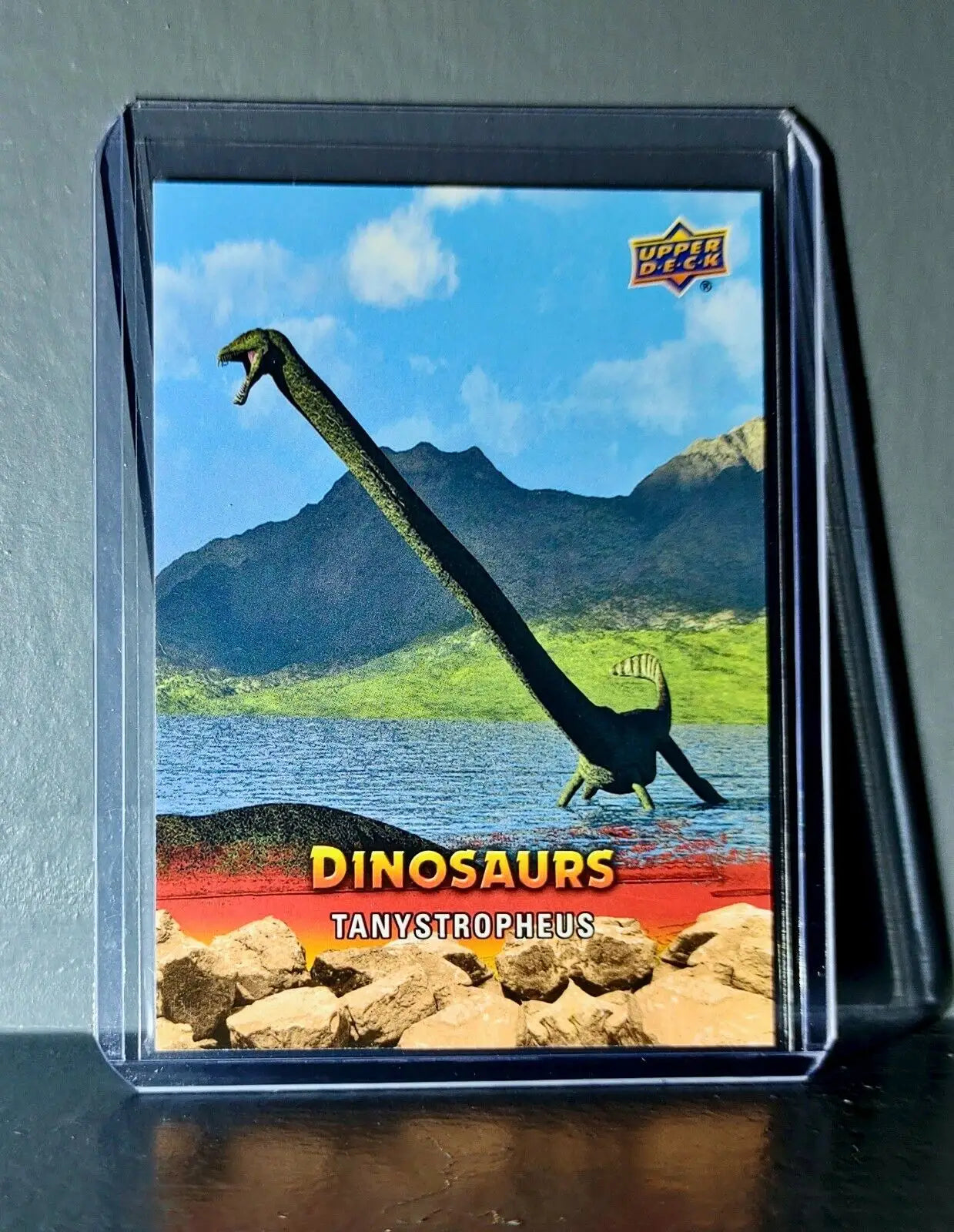 2015 Upper Deck Dinosaurs Tanystropheus Extinction Red Parallel #58 Card - Non-Sports Card Single