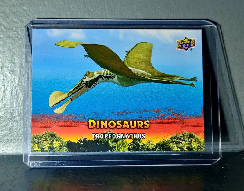2015 Upper Deck Dinosaurs Tropeognathus Extinction Red Parallel #57 Card - Non-Sports Card Single