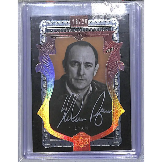 2015 Upper Deck Master Collection #MC-NR Nolan Ryan NM-MT Auto 18/20  Image 1