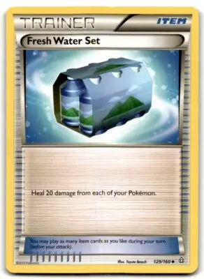 Six-pack of bottled fresh water from the Primal Clash Fresh Water Set Uncommon #129