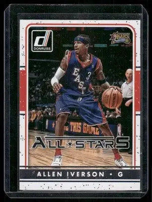 2016-17 Panini Donruss All-Stars Allen Iverson #8 Basketball - Basketball Card Single