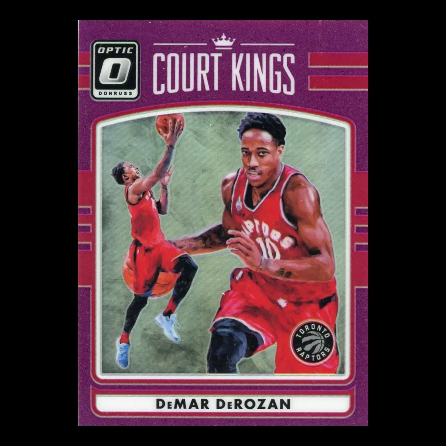 2016-17 Panini Donruss Optic Court Kings Purple #1 - 40 Complete Your Set Choose - #21 DeMar DeRozan - Basketball Card