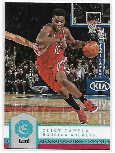 2016-17 Panini Excalibur Lord #66 Clint Capela NM-MT Rockets - Basketball Card Single