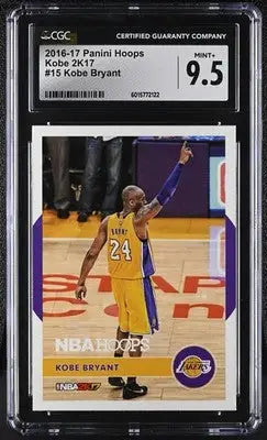 2016-17 Panini Hoops Kobe Bryant #15 Kobe 2K17 Basketball CGC 9.5