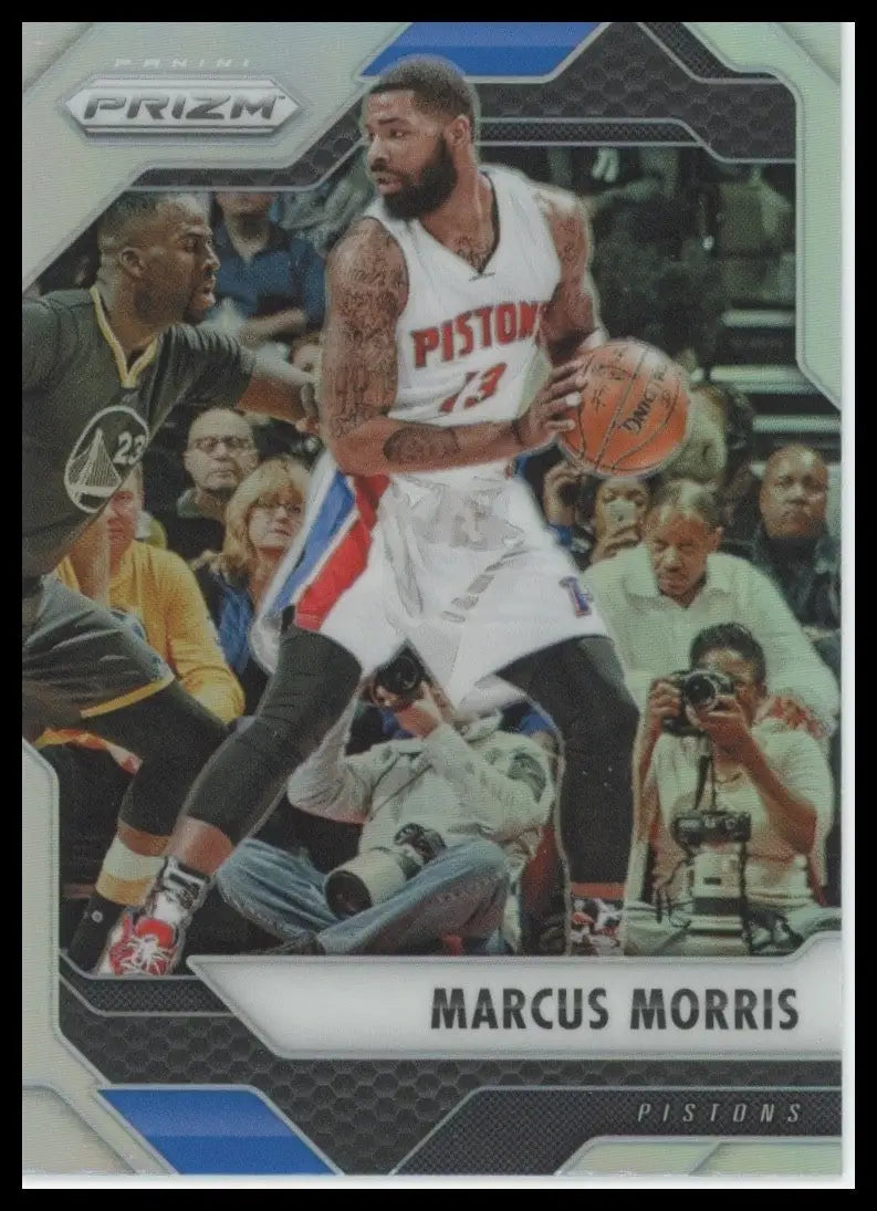 2016-17 Panini Prizm - Marcus Morris #204 Silver Prizm