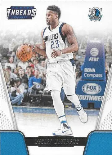 2016-17 Panini Threads #130 Wesley Matthews NM-MT Mavericks - Basketball Card Single