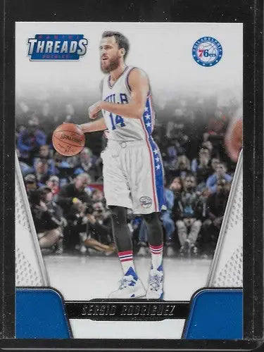 2016-17 Panini Threads #143 Sergio Rodriguez NM-MT 76ers - Basketball Card Single