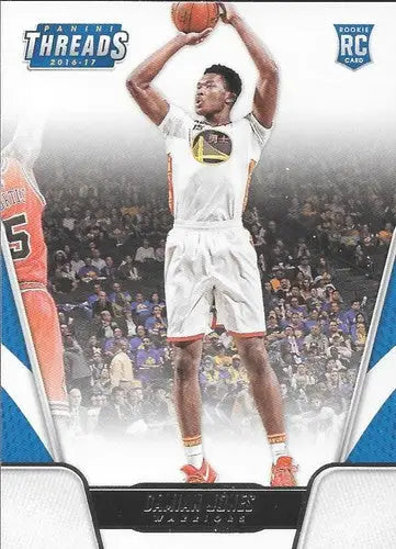 2016-17 Panini Threads #155 Damian Jones NM-MT RC Rookie Warriors - Basketball Card Single