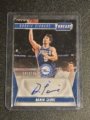 2016-17 Panini Threads #27 Dario Saric Rookie Signage #/199 - Basketball Card Single