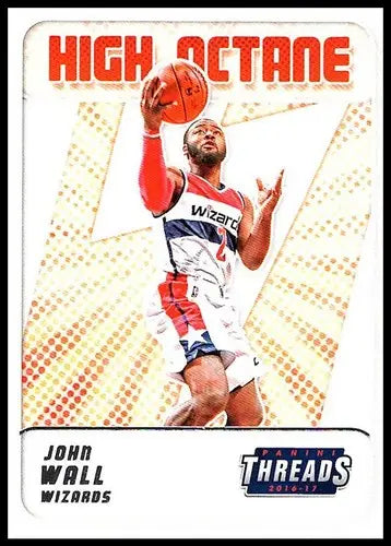2016-17 Panini Threads High Octane #22 John Wall NM-MT Wizards - Basketball Card Single