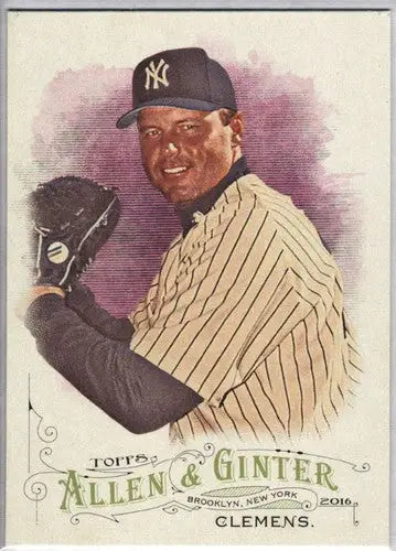 2016 Allen and Ginter #101 Roger Clemens NM-MT Yankees ID:1647 - Baseball Card Single