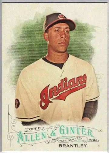 2016 Allen and Ginter #149 Michael Brantley NM-MT Indians ID:1653 - Baseball Card Single