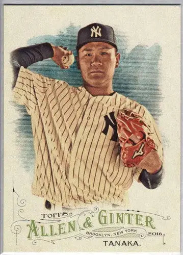 2016 Allen and Ginter #218 Masahiro Tanaka NM-MT Yankees - Baseball Card Single