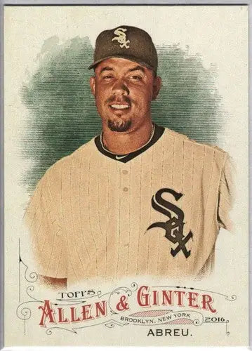 Original gloss Baseball card of Jose Abreu from 2016 Allen and Ginter Simply Sandoval