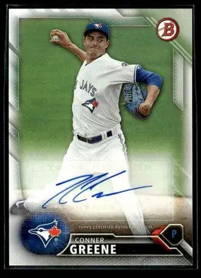 2016 Bowman #PA-CG Conner Greene Paper Prospect Autographs - Baseball Card Single