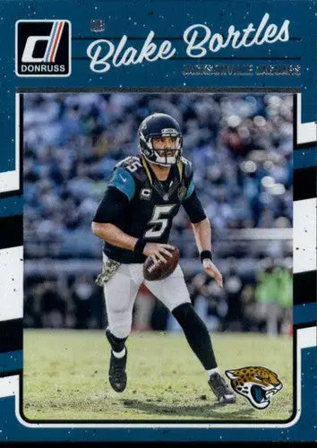 Original gloss Blake Bortles football card 2016 Donruss NM-MT Jaguars ID 5415