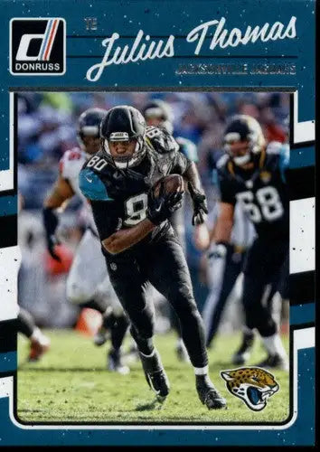 Original gloss Julius Thomas football card 2016 Donruss NM-MT Jaguars ID 4649