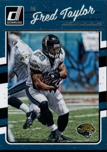 Original gloss Fred Taylor football card 2016 Donruss NM-MT Jaguars