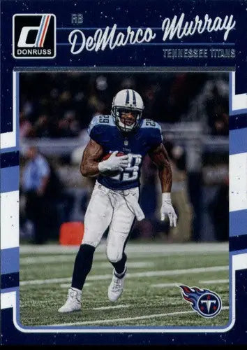 Original gloss DeMarco Murray football card 2016 Donruss NM-MT Titans ID 6482