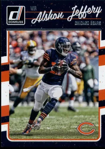 Original gloss Alshon Jeffery football card NM-MT Bears from 2016 Donruss #51