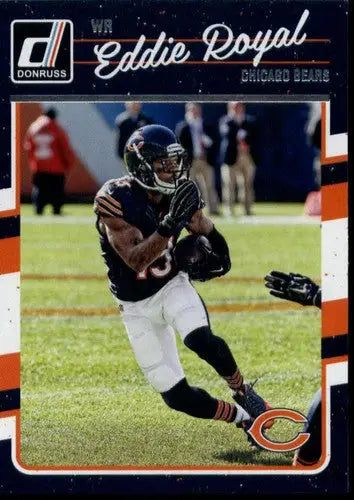 Eddie Royal football card with original gloss, Eddie Royal NM-MT condition