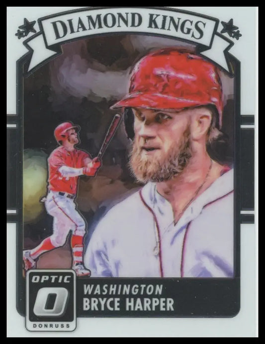 2016 Donruss Optic Bryce Harper 30 Washington Nationals Baseball NM - Baseball Card Single
