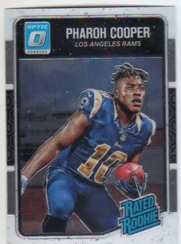 Original gloss Pharoh Cooper football card from 2016 Donruss Optic Rated Rookies series