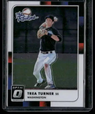 2016 Donruss Optic Trea Turner #TR3 The Rookies Baseball - Baseball Card Single