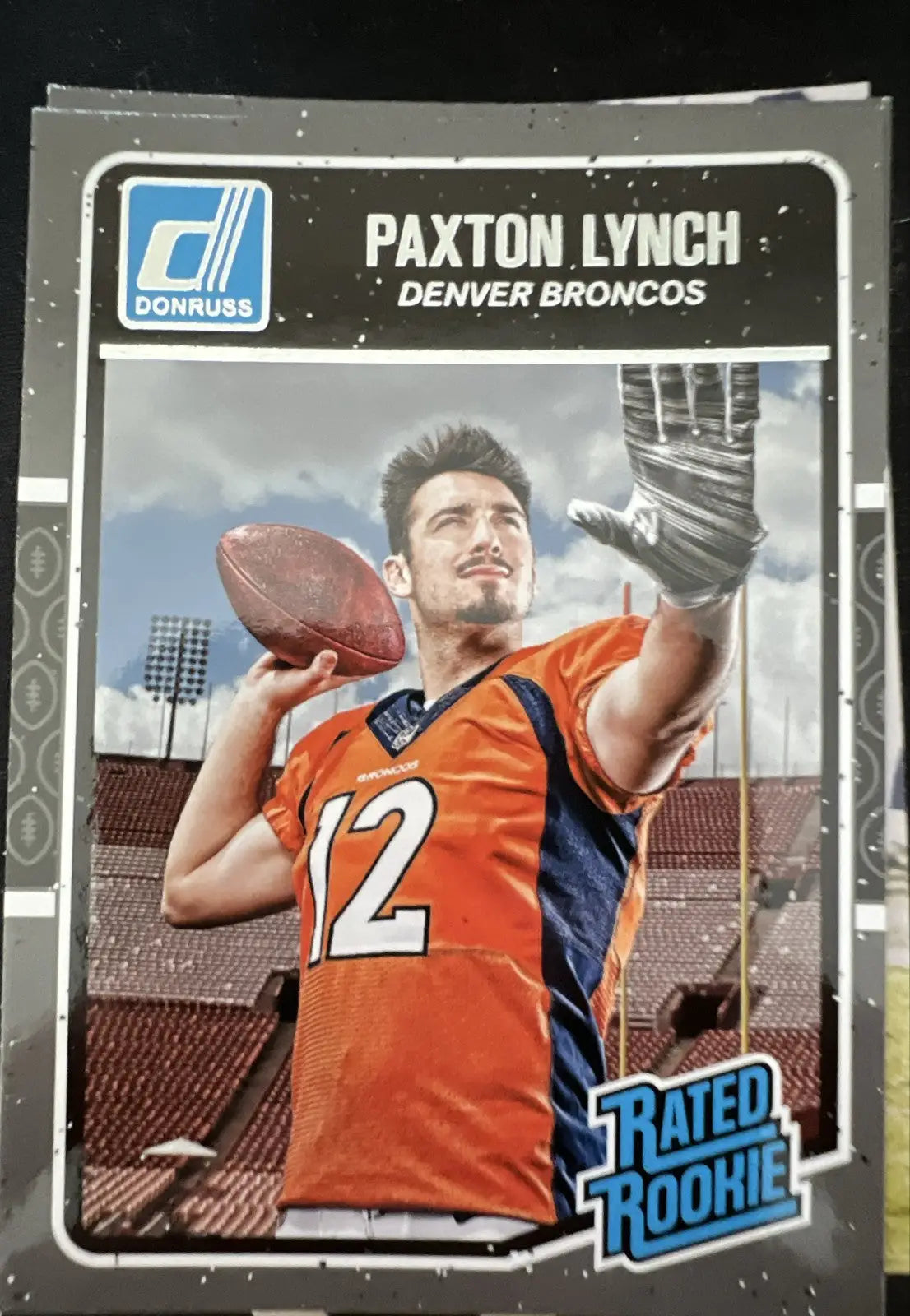 2016 Donruss - Rated Rookies Paxton Lynch #390 (RC)